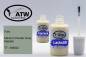 Preview: Ford, Medium Pewter Gray Metallic, TT / M6822: 20ml Lackstift + 20ml Klarlack - Set, von ATW Autoteile West.